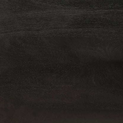 Mesa-de-cabeceira com gaveta Preto e Ouro 40 x 33.5 x 46 cm
