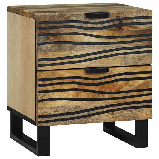 Armário de Cabeceira com gaveta Castanho 40 x 33 x 46 cm