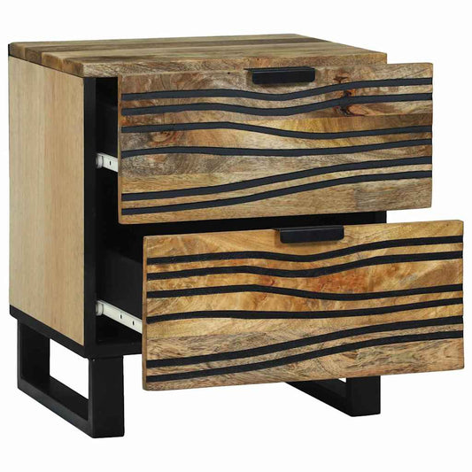 Armário de Cabeceira com gaveta Castanho 40 x 33 x 46 cm