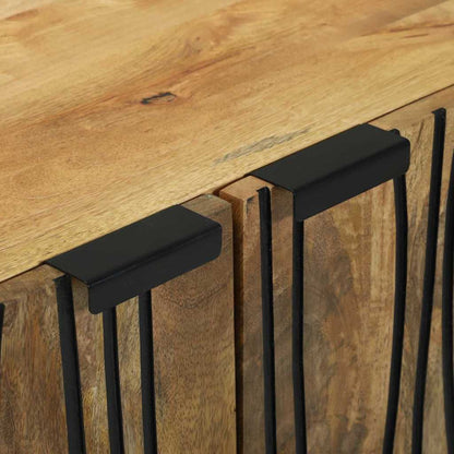 Buffet Natural 60 x 33,5 x 75 cm Madeira de manga maciça