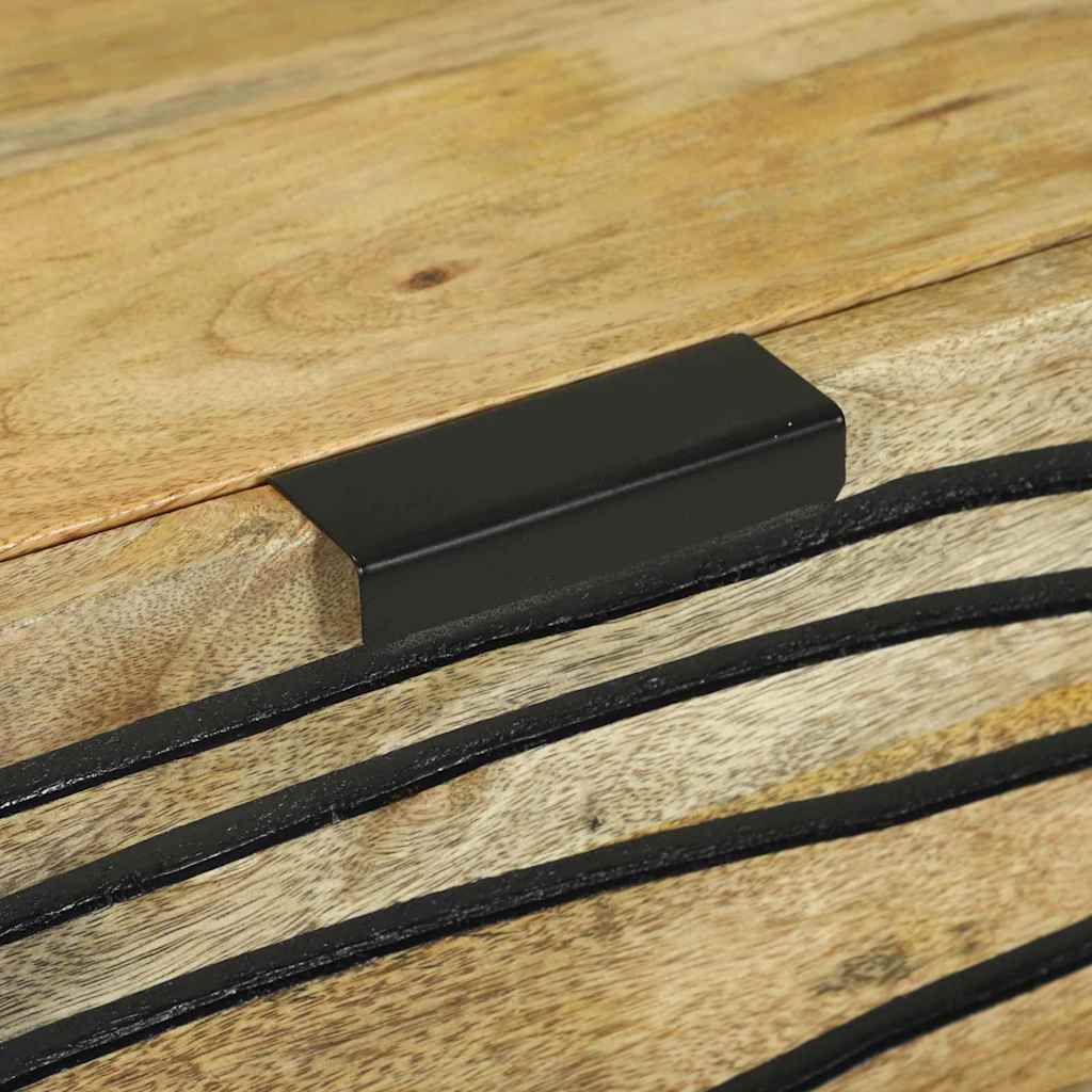 Buffet Castanho 60 x 33.5 x 75 cm Madeira de mangueira maciça