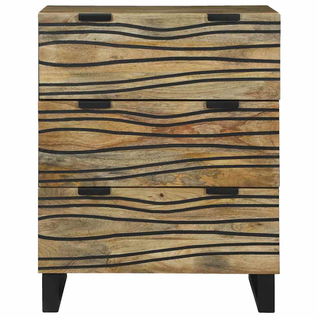 Buffet Castanho 60 x 33.5 x 75 cm Madeira de mangueira maciça