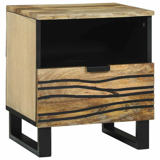 Armário de Cabeceira com gaveta Castanho 40 x 33 x 46 cm