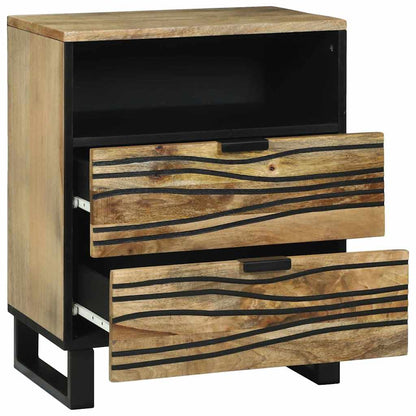 Armário de Cabeceira com gaveta Castanho 50 x 33 x 60 cm