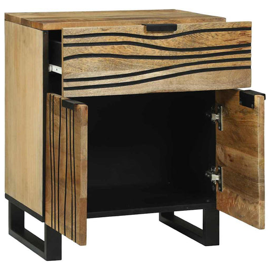 Armário de Cabeceira com gaveta Castanho 50 x 33 x 60 cm