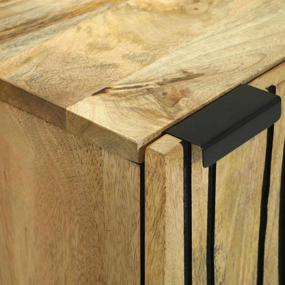 Sideboard Castanho 40 x 33 x 75 cm Madeira de mangueira maciça