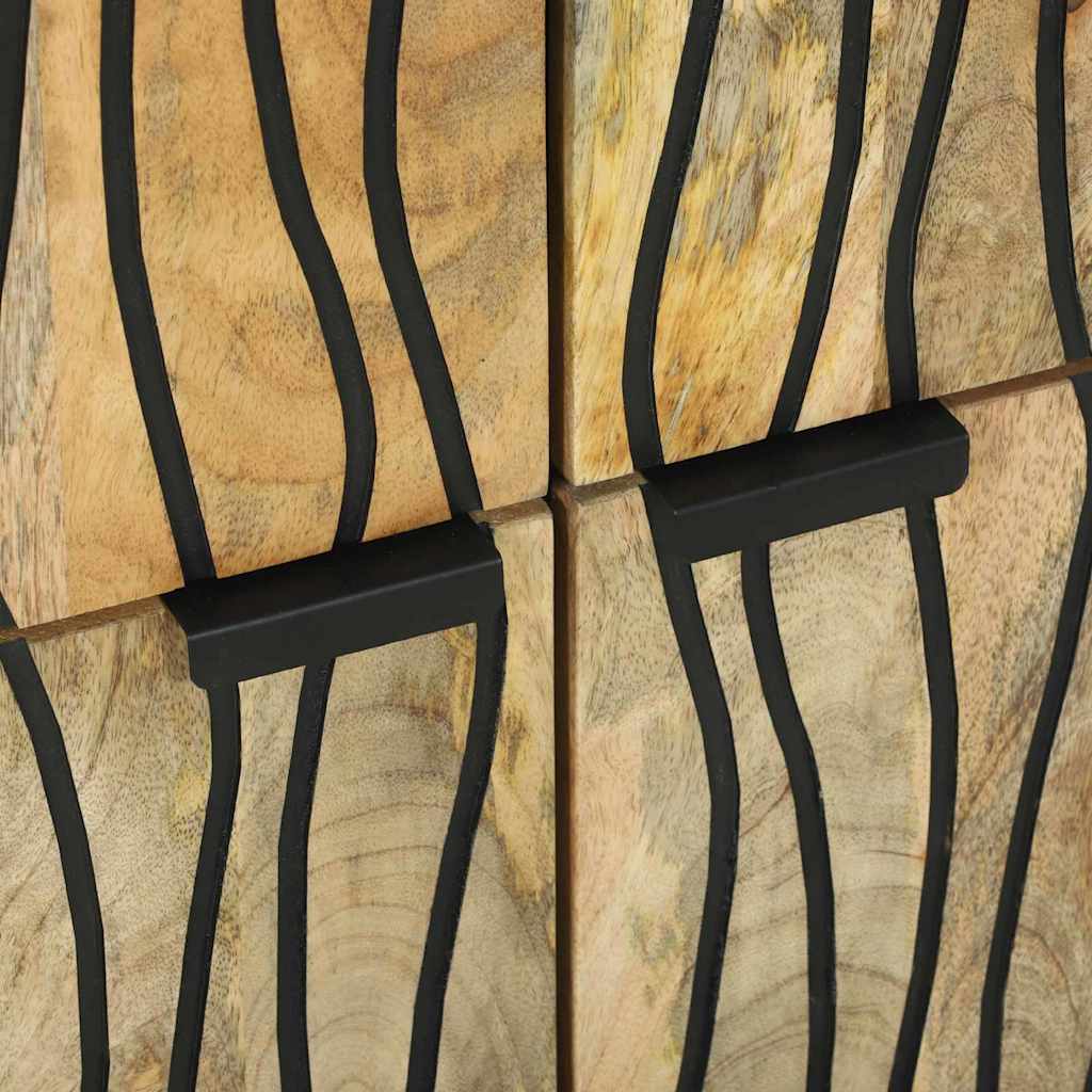 Buffet Castanho 60 x 33 x 75 cm Madeira de mangueira maciça