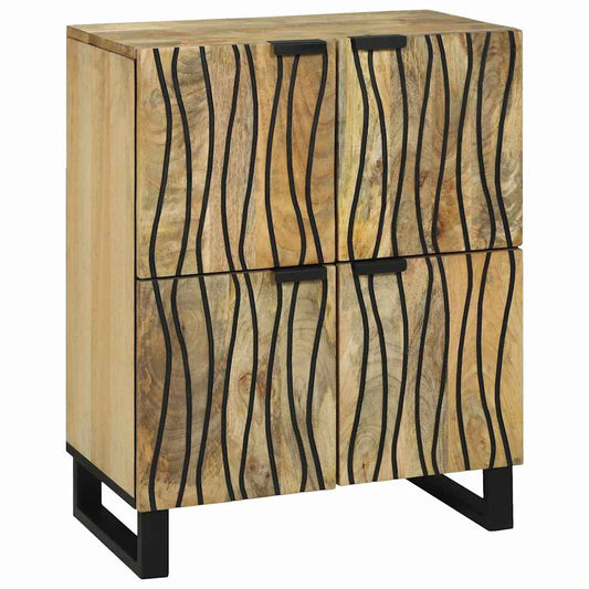 Buffet Castanho 60 x 33 x 75 cm Madeira de mangueira maciça