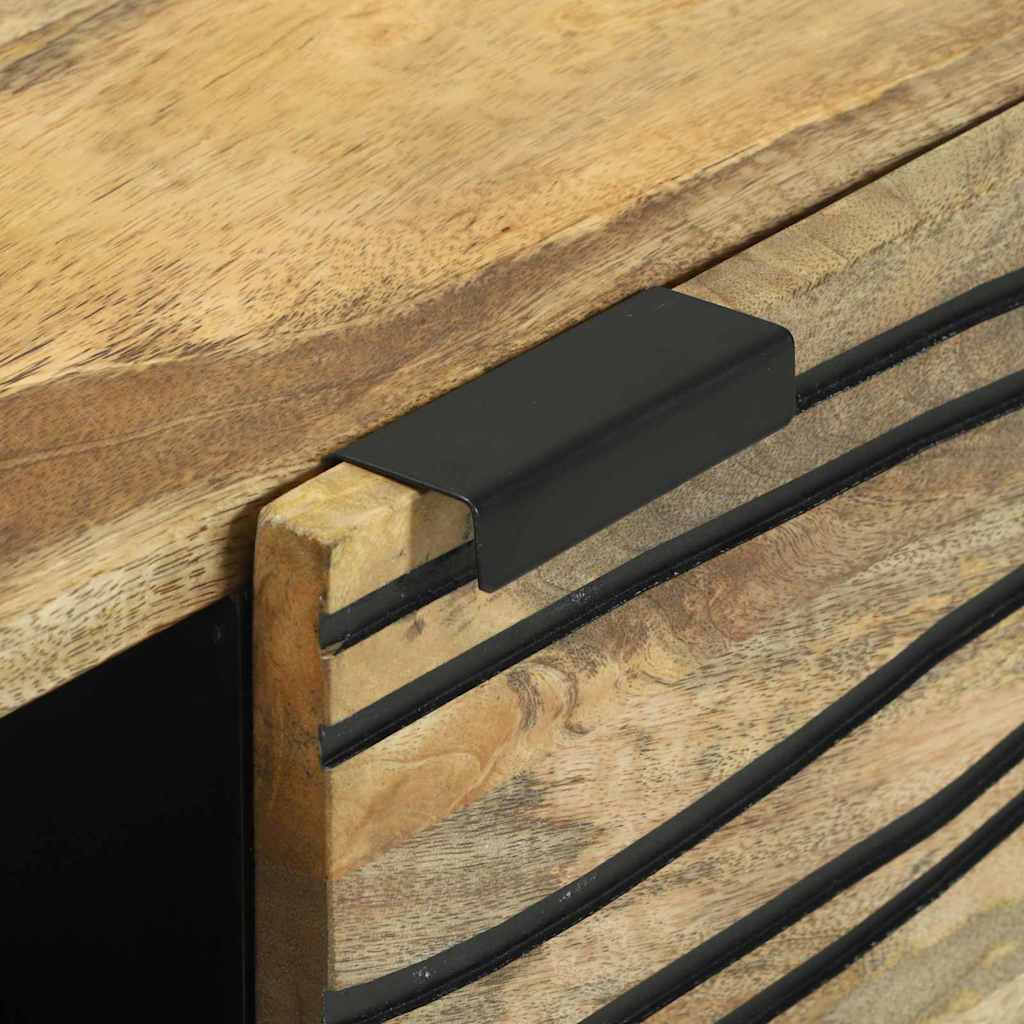 Buffet Castanho 80 x 33 x 75 cm Madeira de mangueira maciça