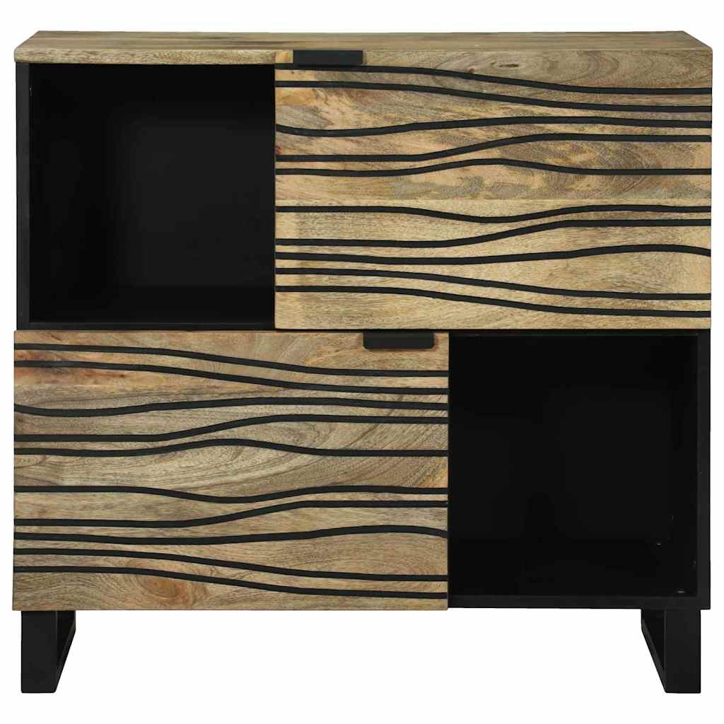 Buffet Castanho 80 x 33 x 75 cm Madeira de mangueira maciça