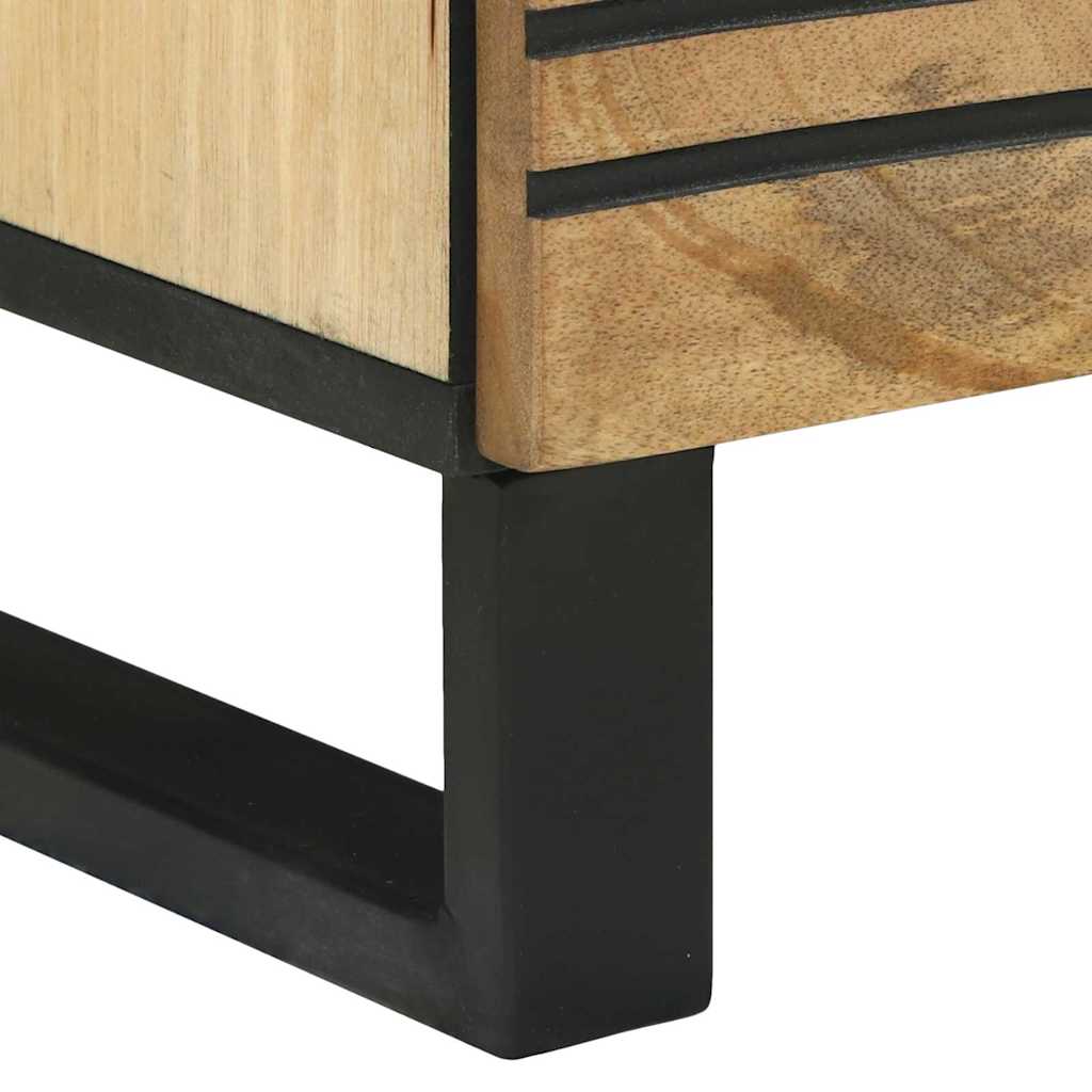 Highboard Castanho 40 x 33 x 110 cm Madeira de mangueira maciça