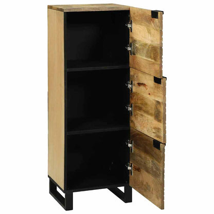 Highboard Castanho 40 x 33 x 110 cm Madeira de mangueira maciça