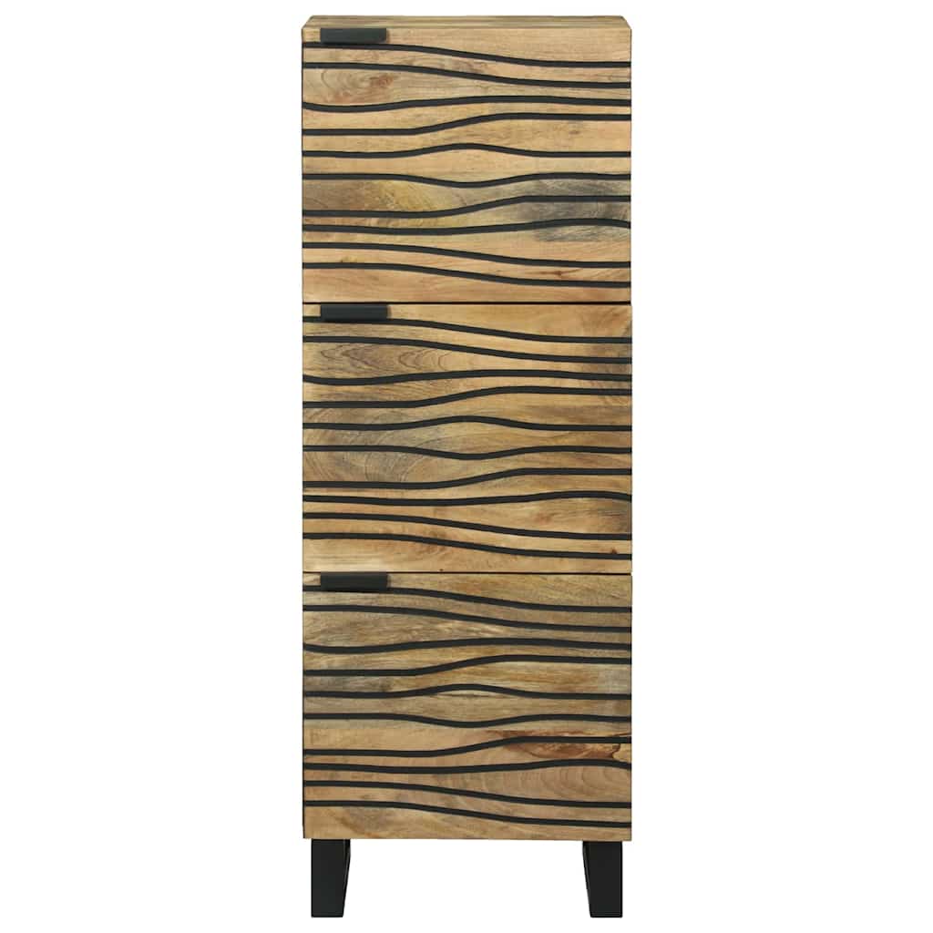 Highboard Castanho 40 x 33 x 110 cm Madeira de mangueira maciça