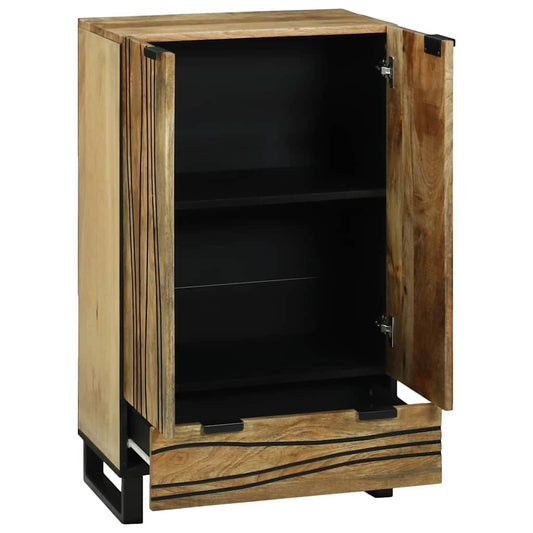 Highboard Castanho 60 x 33 x 100 cm Madeira de mangueira maciça