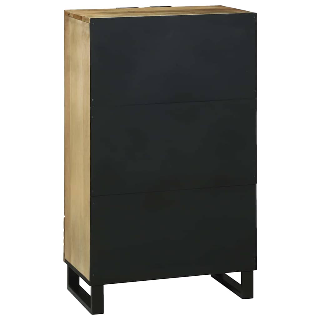 Highboard Castanho 60 x 33 x 100 cm Madeira de mangueira maciça