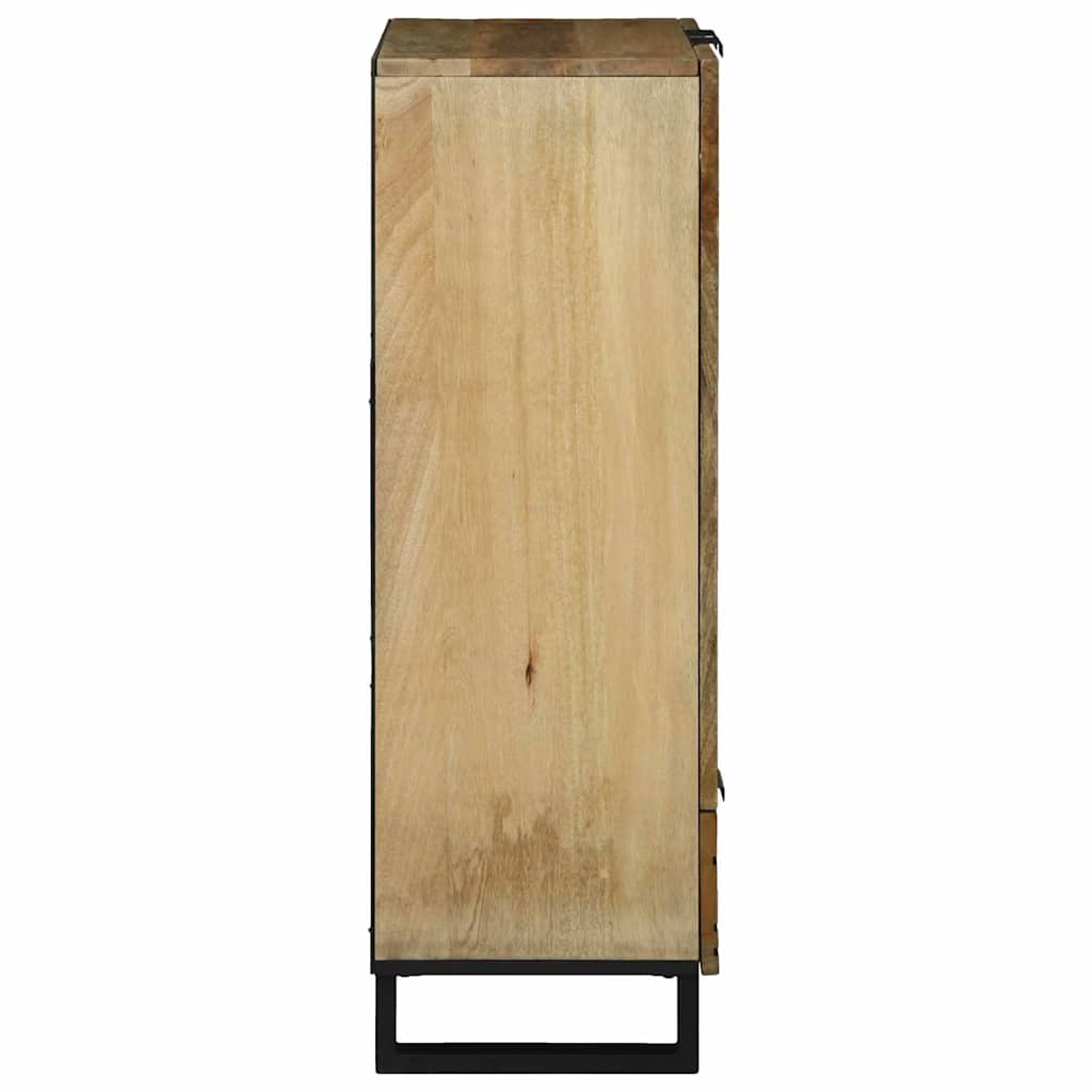 Highboard Castanho 60 x 33 x 100 cm Madeira de mangueira maciça