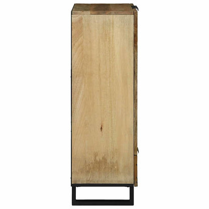 Highboard Castanho 60 x 33 x 100 cm Madeira de mangueira maciça