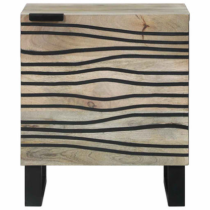 Mesas de cabeceira 2 pcs Natural 40 x 33 x 46 cm