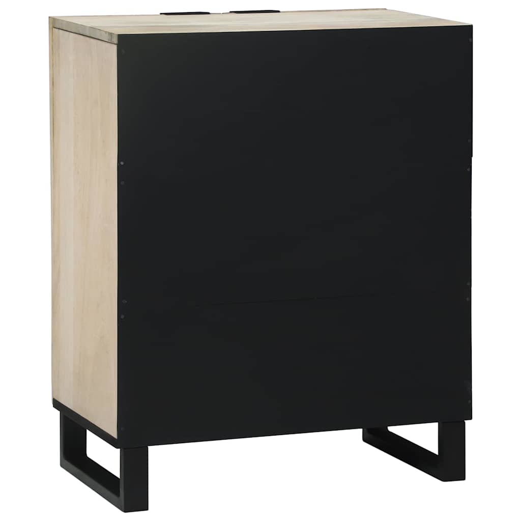 Buffet Branco 60 x 33,5 x 75 cm Madeira de manga maciça