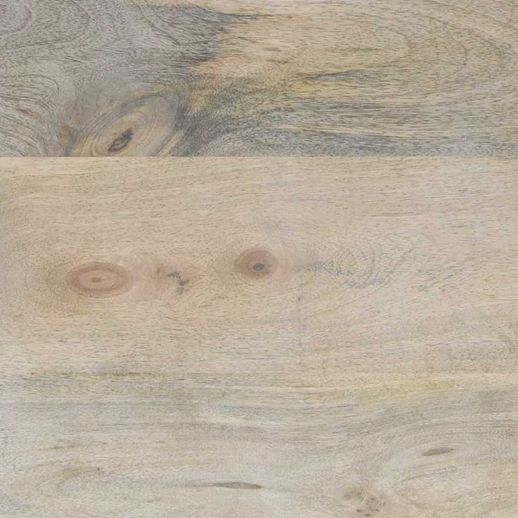 Buffet Branco 60 x 33.5 x 75 cm Madeira de mangueira maciça