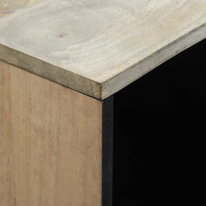 Buffet Branco 80 x 33 x 75 cm Madeira de mangueira maciça