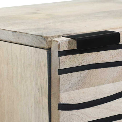 Armários e Estantes para Armazenamento de Mídia Branco e Preto