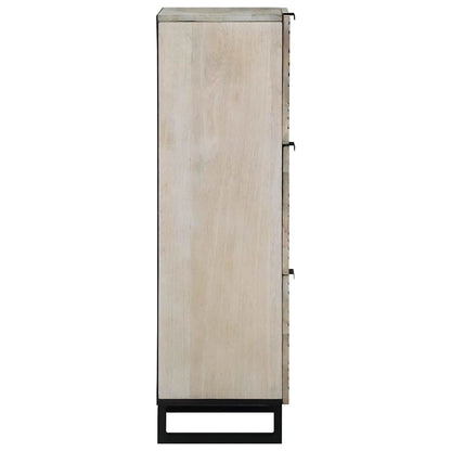 Armários e Estantes para Armazenamento de Mídia Branco e Preto