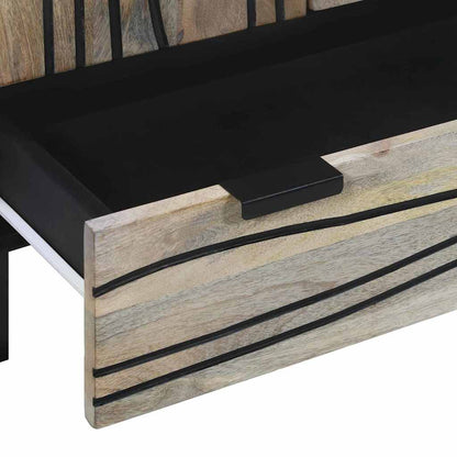 Armários e Estantes para Armazenamento de Mídia Branco e Preto