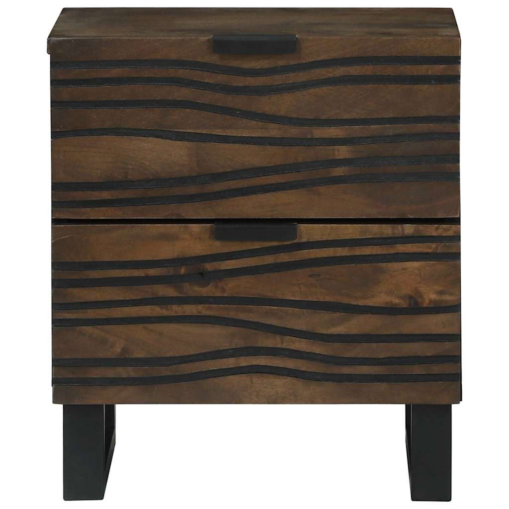 Armário de Cabeceira com gaveta Nogueira 40 x 33 x 46 cm