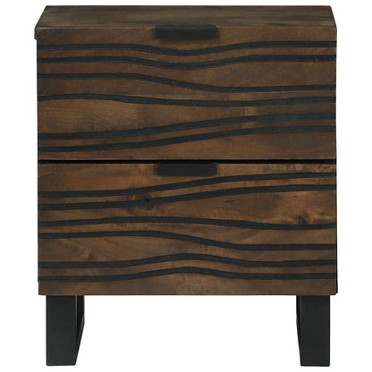 Armário de Cabeceira com gaveta Nogueira 40 x 33 x 46 cm