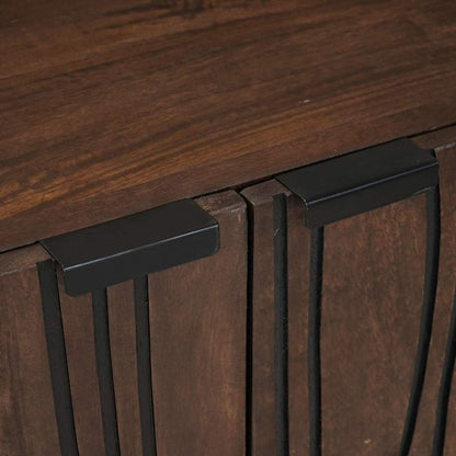 Buffet Nogueira 60 x 33,5 x 75 cm Madeira de manga maciça