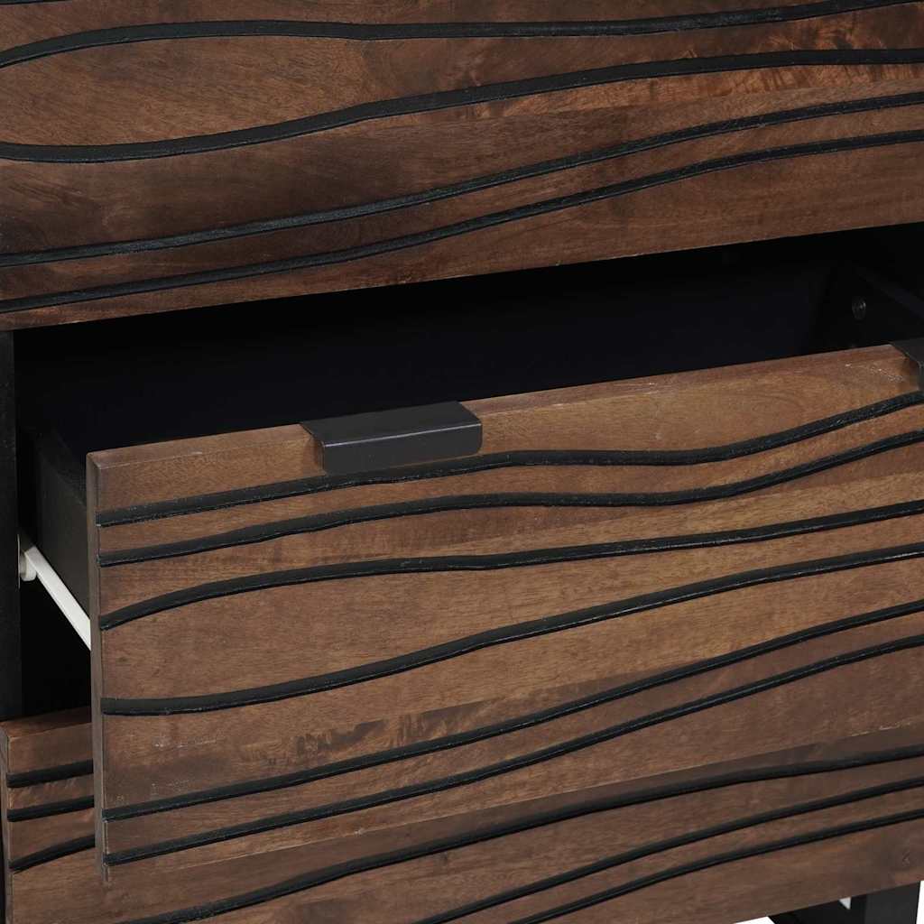 Buffet Castanho 60 x 33.5 x 75 cm Madeira de mangueira maciça