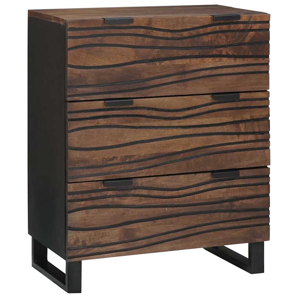 Buffet Castanho 60 x 33.5 x 75 cm Madeira de mangueira maciça
