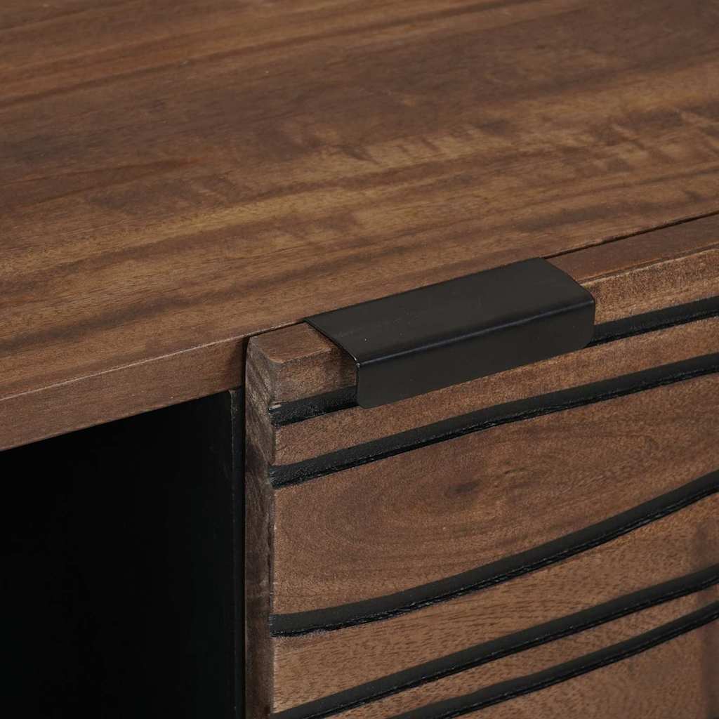 Buffet Castanho 80 x 33 x 75 cm Madeira de mangueira maciça