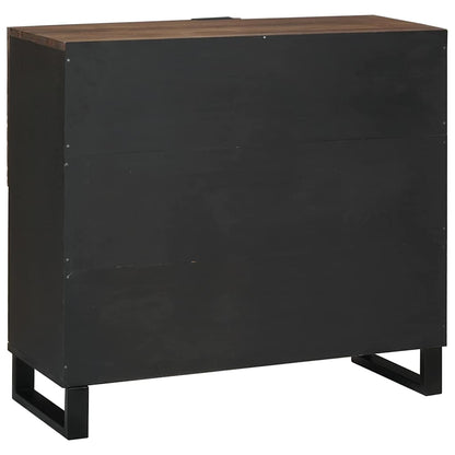 Buffet Castanho 80 x 33 x 75 cm Madeira de mangueira maciça