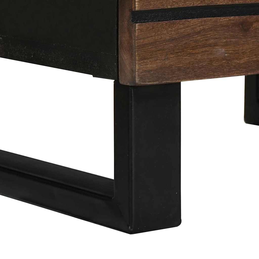 Highboard Castanho 40 x 33 x 110 cm Madeira de mangueira maciça