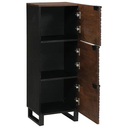 Highboard Castanho 40 x 33 x 110 cm Madeira de mangueira maciça