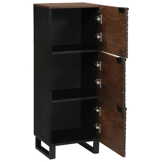 Highboard Castanho 40 x 33 x 110 cm Madeira de mangueira maciça