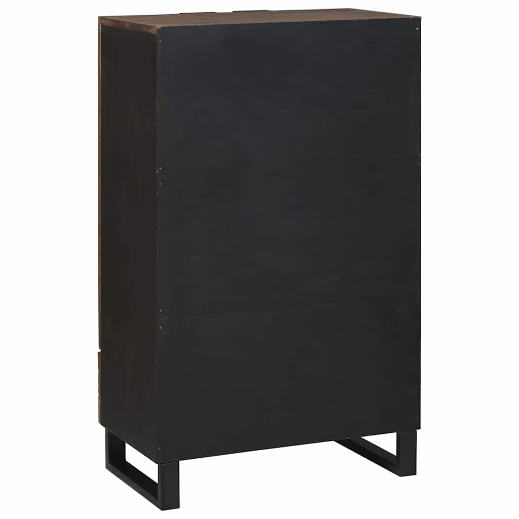 Highboard Castanho 60 x 33 x 100 cm Madeira de mangueira maciça