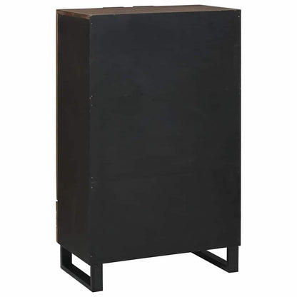 Highboard Castanho 60 x 33 x 100 cm Madeira de mangueira maciça