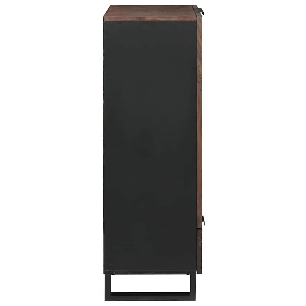 Highboard Castanho 60 x 33 x 100 cm Madeira de mangueira maciça