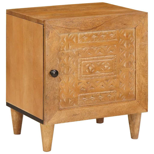 Mesa-de-cabeceira 2 pcs Castanho-claro 40 x 33 x 46 cm
