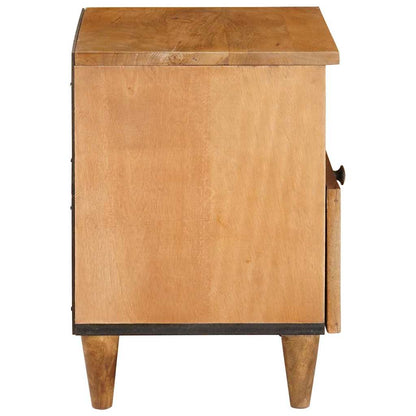 Mesa-de-cabeceira 2 pcs Castanho-claro 40 x 33 x 46 cm