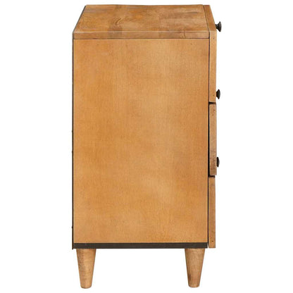 Mesa-de-cabeceira com gaveta Castanho-claro 50 x 33 x 60 cm