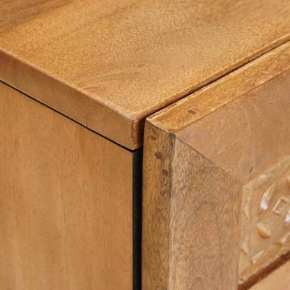 Mesa-de-cabeceira com gaveta Castanho-claro 50 x 33 x 60 cm