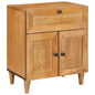 Mesa-de-cabeceira com gaveta Castanho-claro 50 x 33 x 60 cm