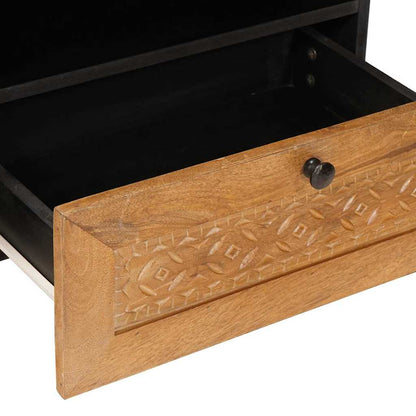 Gabinete para TV com gaveta Castanho-claro 80 x 33 x 46 cm