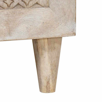 Gabinete para TV com gaveta com porta Branco 105 x 33 x 46 cm