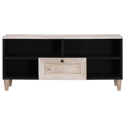 Gabinete para TV com gaveta Branco 105 x 33 x 46 cm