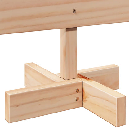 Árvore de Natal em madeira decorativa 70 cm madeira maciça